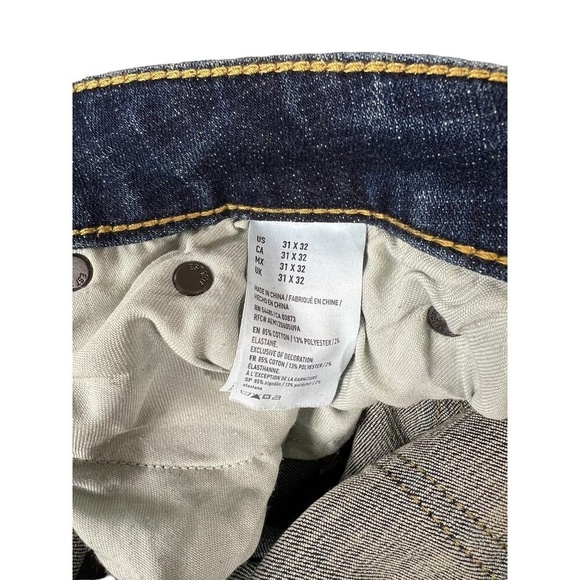 American Eagle Men's Next Level Fit Distressed Jeans Size 31x32 - Picture 6 of 9